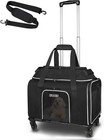 Petskd Rolling Pet Carrier – Expandable, Airline Approved, Soft-Sided