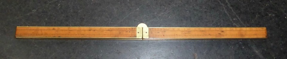ANTIQUE E.A. Stearns & Co. No. 22 Folding Ruler 1800’s | eBay