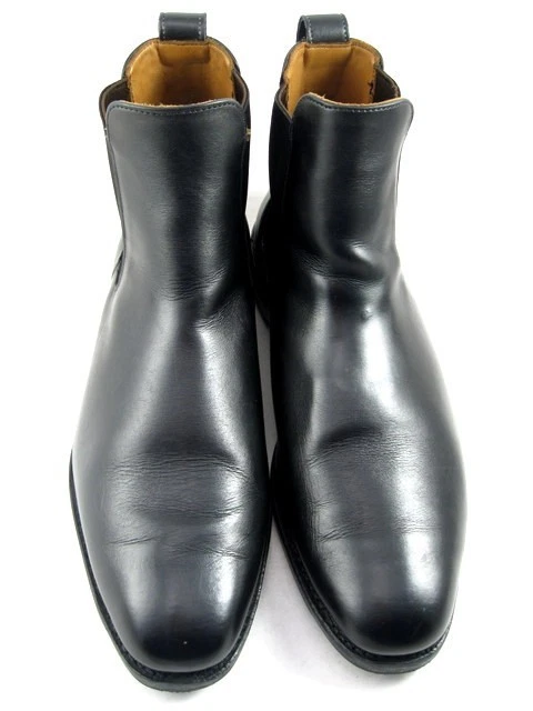 Black Allen Edmonds Leather Boots for Men for Sale | Shop  display picture 2