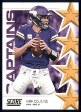 2019 Score - Captains Kirk Cousins #C-19
