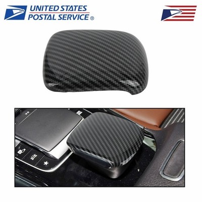 Gear Shift Knob Cover Trim ABS Black For Mercedes Benz B Class GLB200 2021-2023