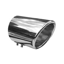 Auspuffblende Endrohr für VW Touareg 2002-2026 Edelstahl Chrom 72mm 1x