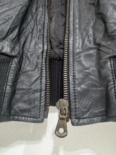 DOLCE & GABBANA GENUINE LEATHER BOMBER JACKET image 10