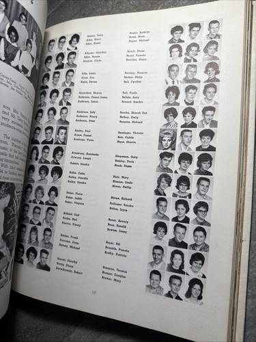 Wayne Memorial High Yearbook 1963 Spectator Michigan - Picture 7 of 18
