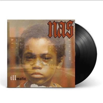 Nas - Illmatic Black EU Vinyl Edition (1994 - Reissue)