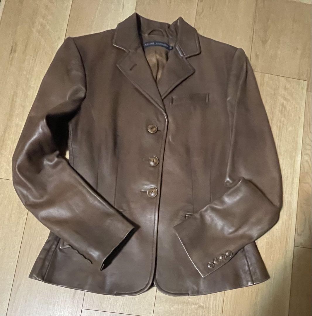 Ralph Lauren Sheepskin Tailored Jacket in Size 2