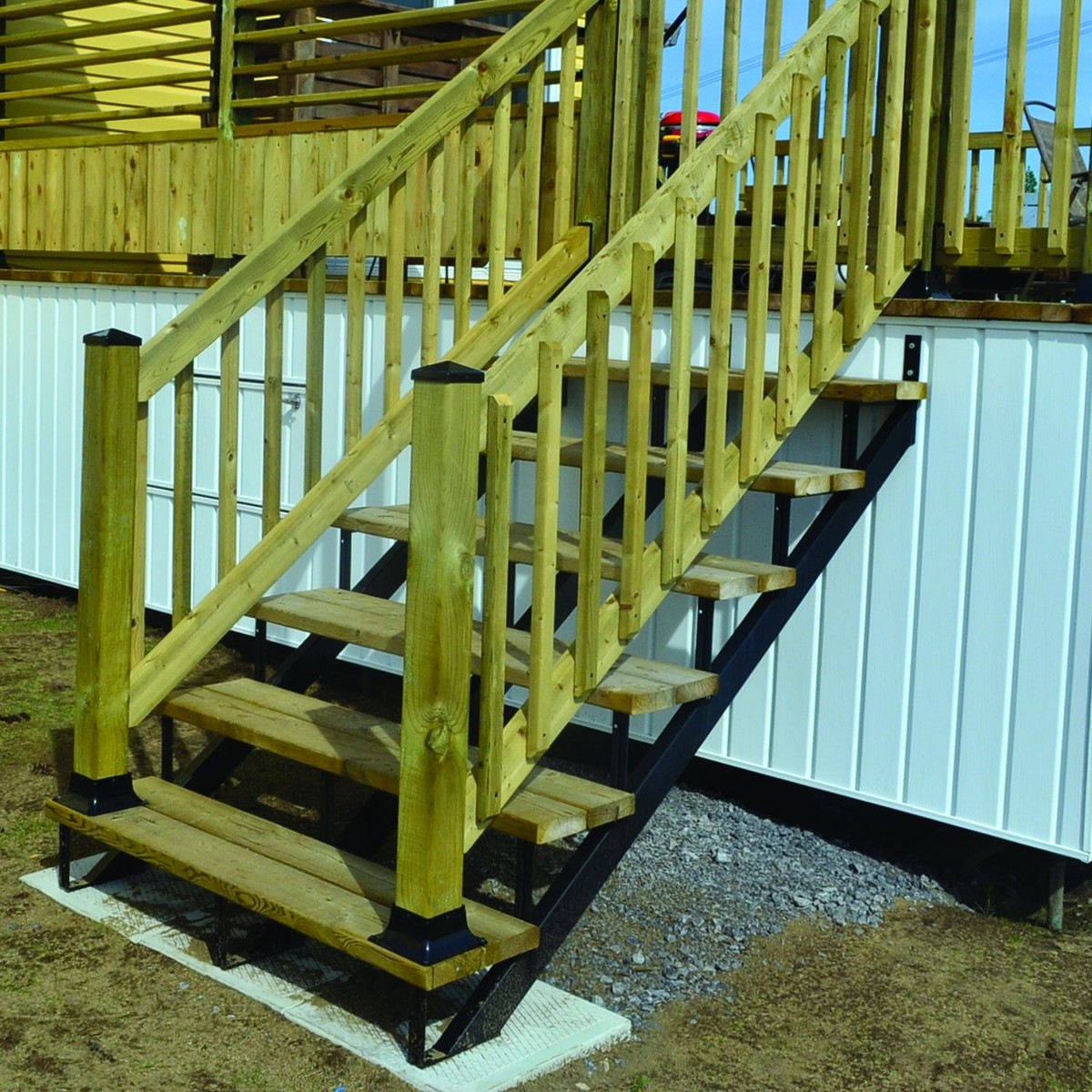 Sheet Metal Stair Risers