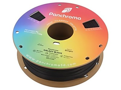 CA02024 Filament: PLA 1,75mm galaxy black 190-230°C 1kg Panchroma  POLYMAKER