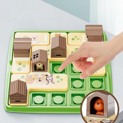 Puzzlespiel, Lernspielzeug, IQ Spielzeug, Hunde  Und Kistenspiel für