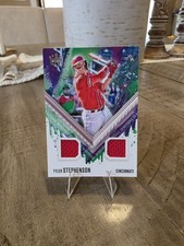 2021 Diamond Kings Materials Dual Jersey Relic Tyler Stephenson #DKM-TY [Reds]