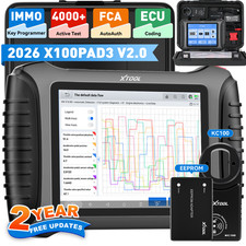 XTOOL X100 PAD3 Car Bidirectional Diagnostic ...