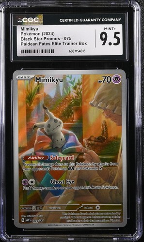 Mimikyu graded CGC 9.5 for sale on eBay