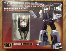 NEWAGE HAMMOND- H49EX Toy Wheeljack - USED THIRD PARTY LEGENDS
