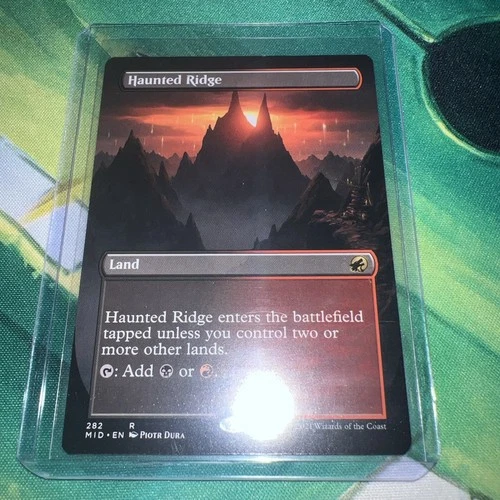 Haunted Ridge (Borderless) Innistrad: Midnight Hunt 