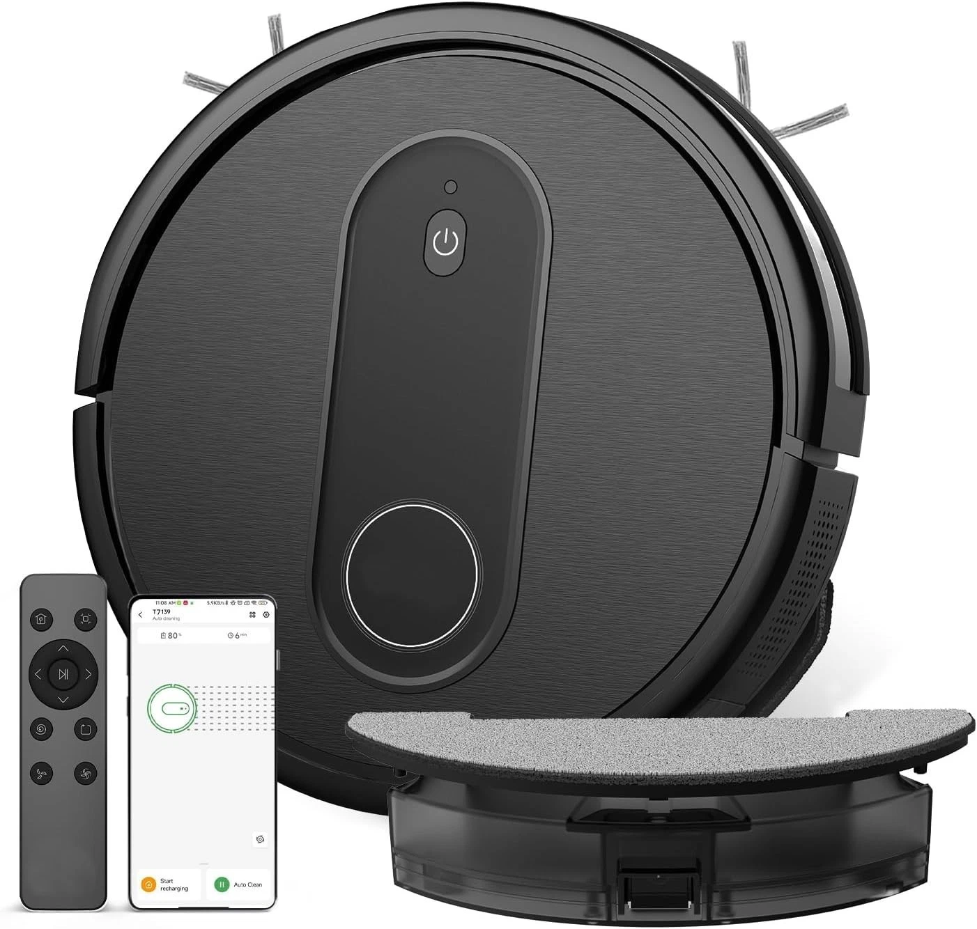 Robot Vacuum Cleaner and Mop, 2 in 1 Mop & Vacuum, 3000Pa Strong Suction
