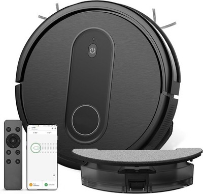 Saugroboter und Wischroboter, 2 in 1 Wischen & Saugen, 3000Pa starke Saugkraft