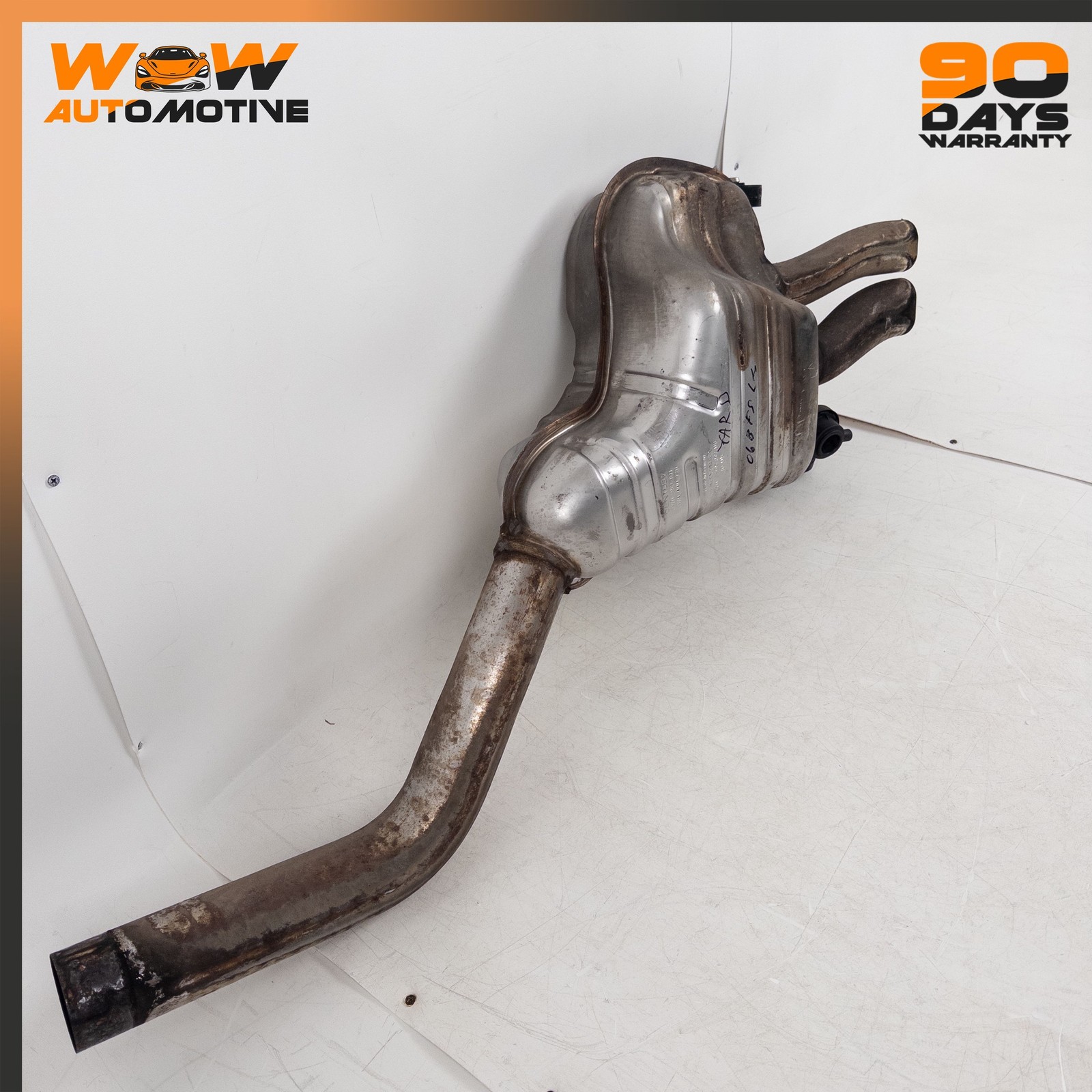 06-13 BENTLEY CONTINENTAL FLYING SPUR REAR LEFT RIGHT EXHAUST MUFFLER SET OEM