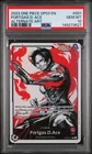 2023 ONE PIECE OP03-PILLARS OF STRENGTH ALTERNATE ART #001 PORTGAS D. ACE PSA 10