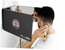 The 360 Mirror - 3 Way Mirror for Self Hair Cutting - Black With No Led