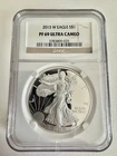 US Mint 2013 American Eagle 1 oz Silver Proof PF 69 Ultra Cameo NGC #3783809-025