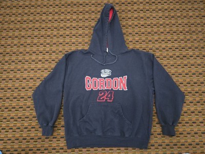 Jeff Gordon 24 DuPont Motorsports Hoodie XL Black NASCAR Winners Circle Pullover