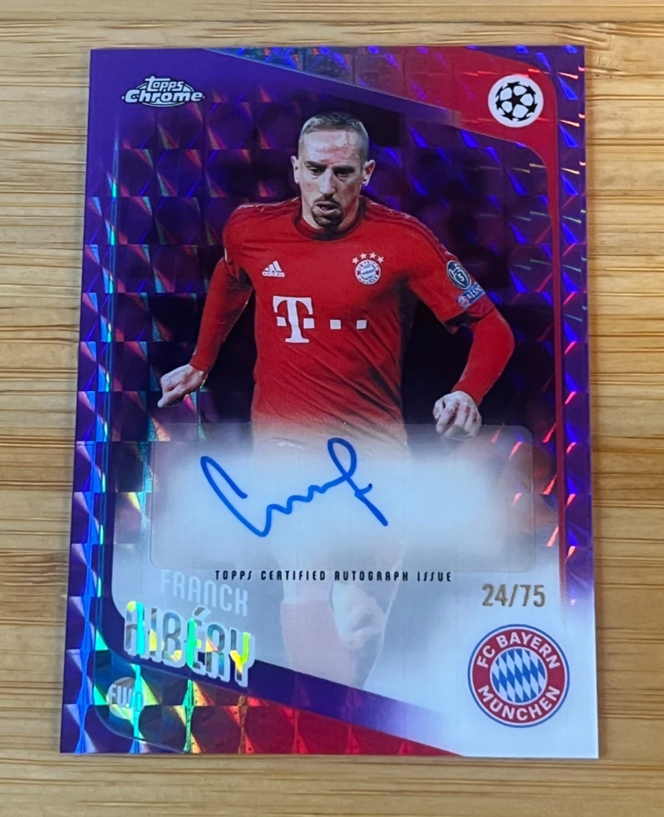 Soccer Bayern Munich Autographed Sports Trading Cards