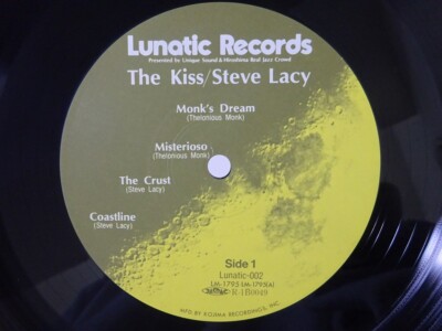 その他 LP Steve Lacy Kiss LUNATIC002 LUNATIC /00260 LP Steve Lacy Kiss LUNATIC002 LUNATIC /00260