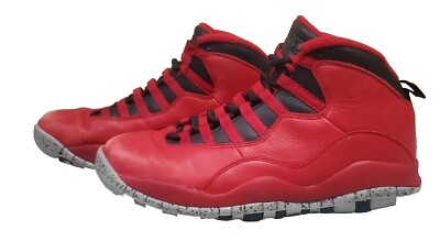 Nike Air Jordan Retro X 10 Bulls Over Broadway Sneakers Shoes SZ 8.5 #705178-601