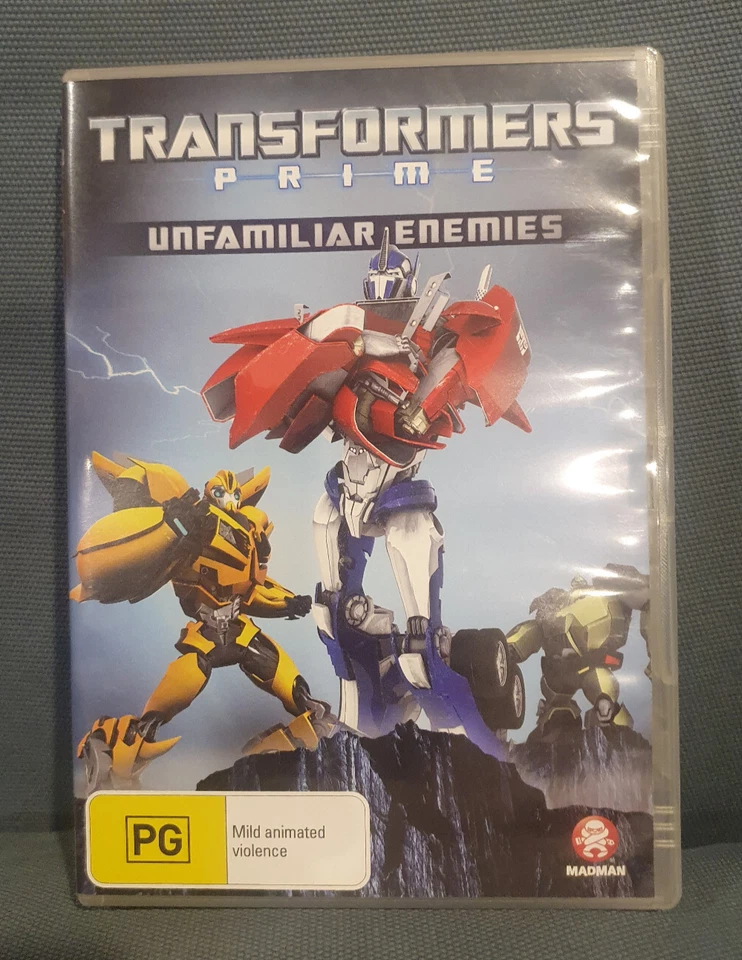 Transformers Prime Dvd's Collection Volumes 1-8. Region 4. Very Good Condition. - image 3 of 4