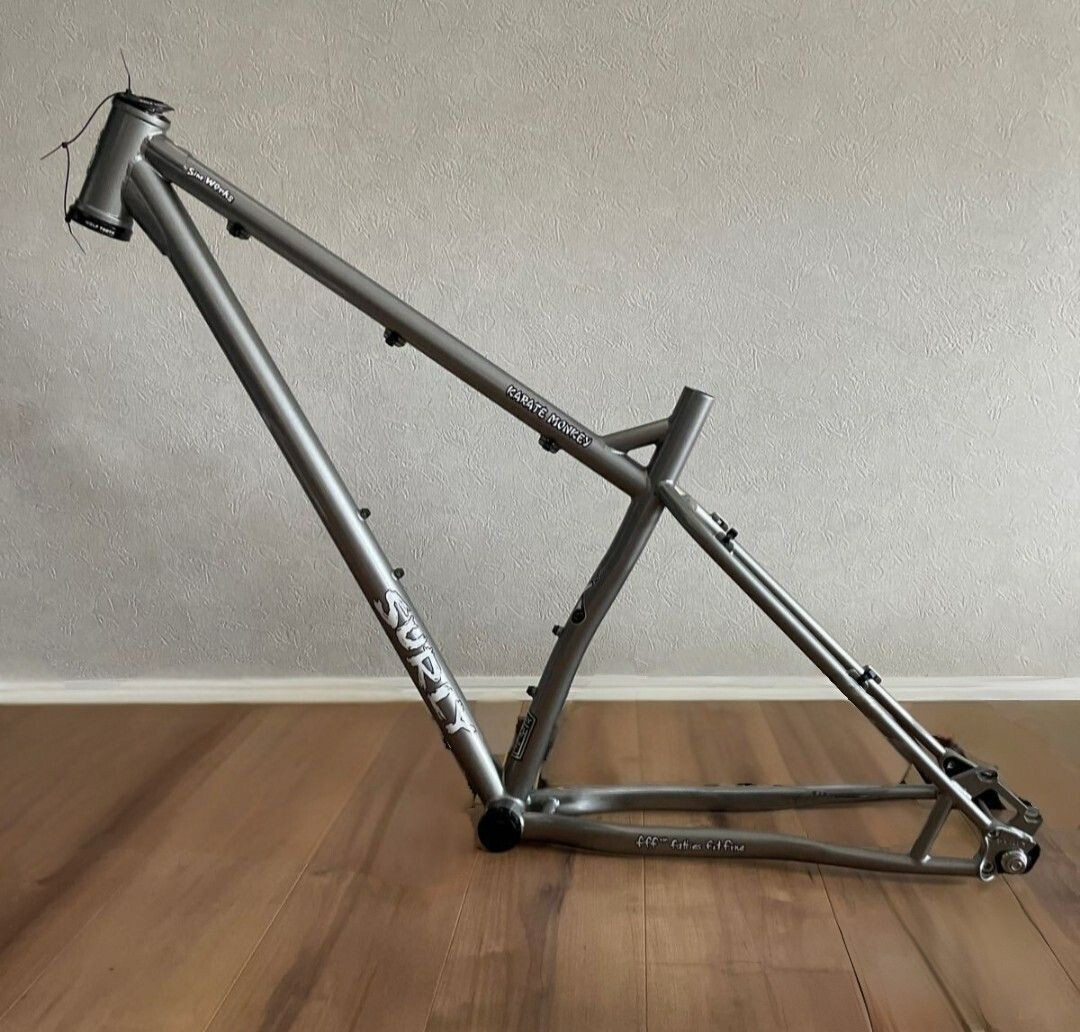 Surly Karate Monkey Frame Set Blue Lug SimWorks MTB Steel 410