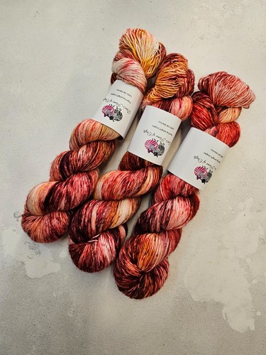 Sw Merino Einzeln,Griffweise Gewicht,100g,Eruption - Bild 5 von 5