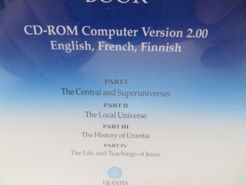 THE URANTIA BOOK CD-ROM Computer Version 2.00 English French Finnish 1997 - Picture 2 of 5