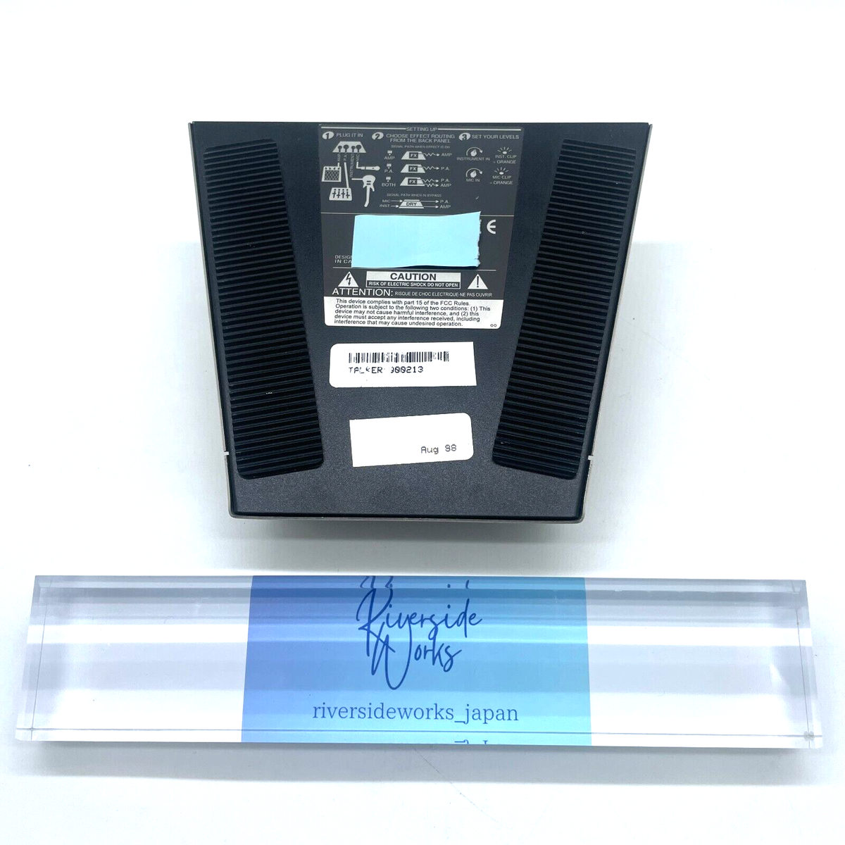 DigiTech TALKER Advanced Vocal Synthesis Vocoder Talking Modulator