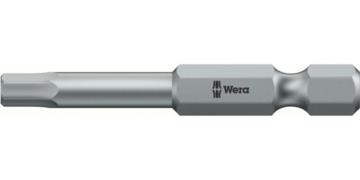 Wera Bit 1/4'' DIN3126 E6,3 Hex 8 0x,50mm zähhart