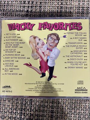 Wacky Favorites CD 1993 MCA Records Disc Two EXCELLENT MINT LIKE