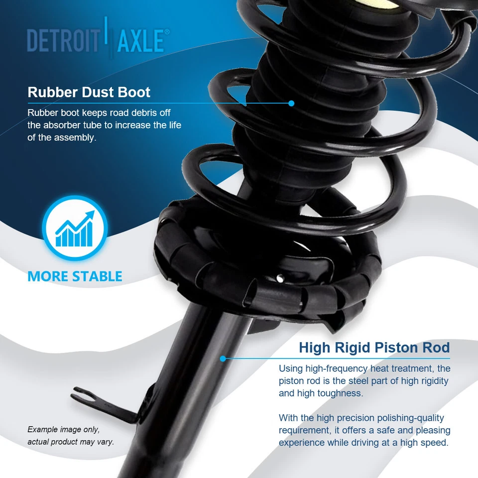 Kit de barras de amarre de brazos de control inferiores de puntales delanteros para Ford Focus 2000 2001 2002-2004 Foto 4 de 4