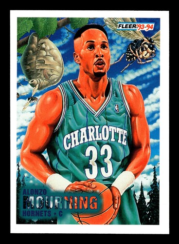 Alonzo Mourning #234 1993 Fleer card