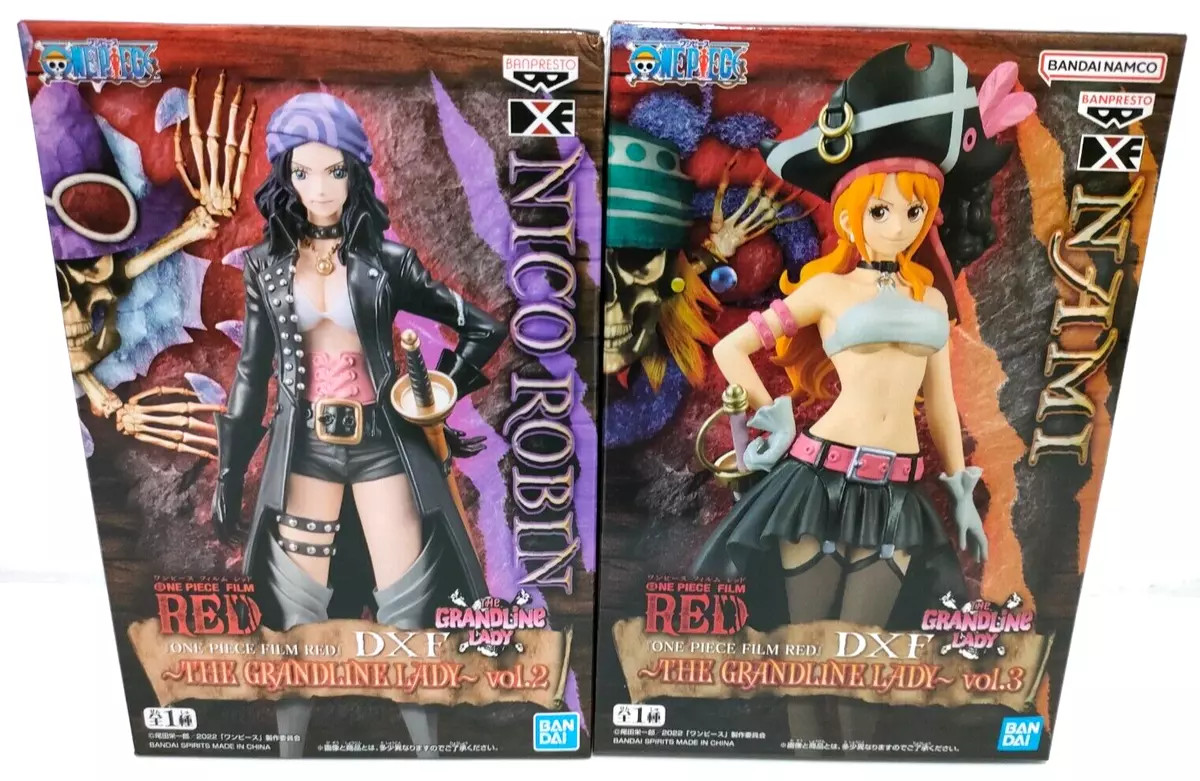 ONE PIECE film RED Nami Figure the Grand Line Lady BANDAI New