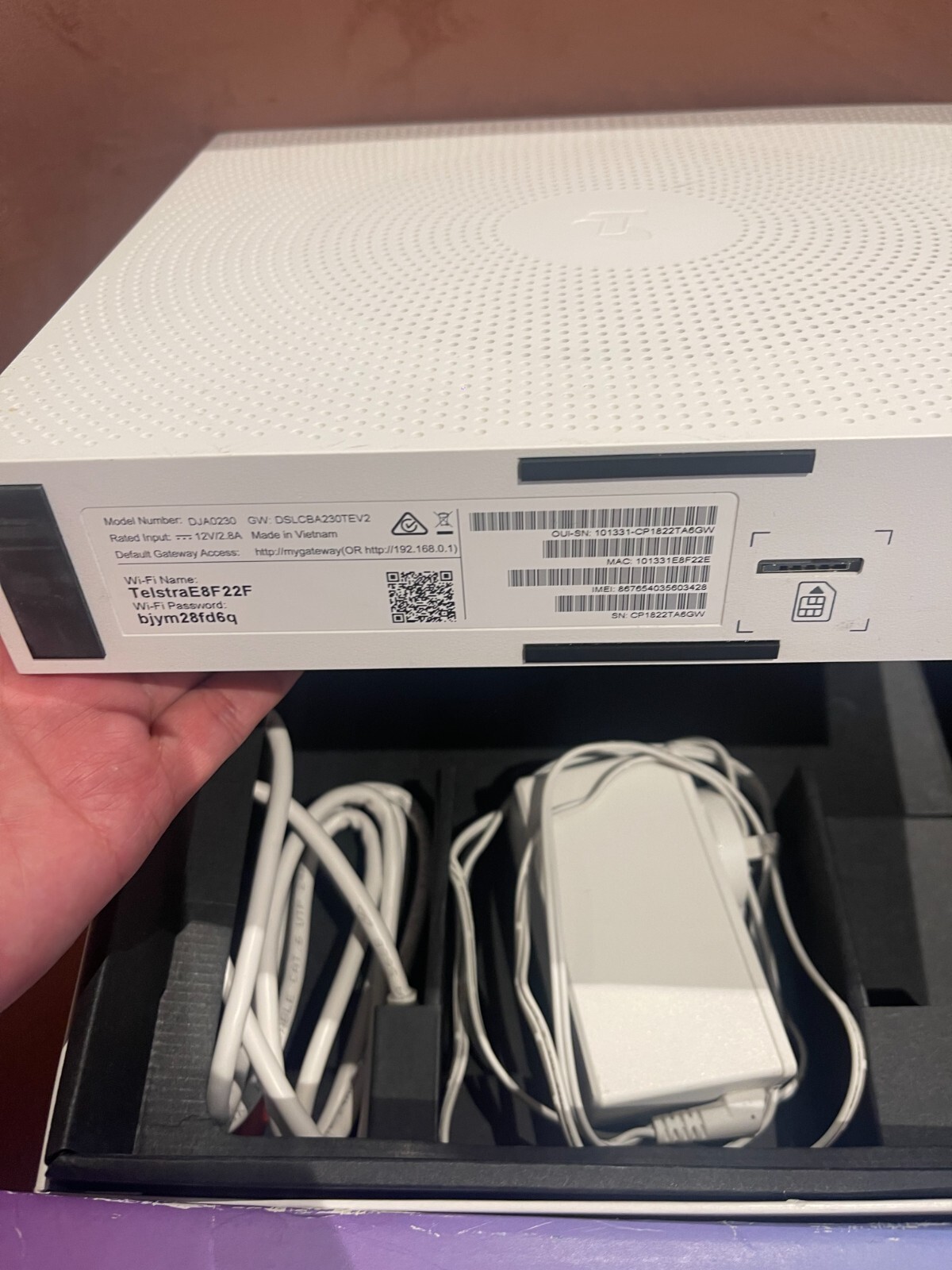 USED Telstra Smart Modem Technicolor DJA0230 NBN Compatible eBay