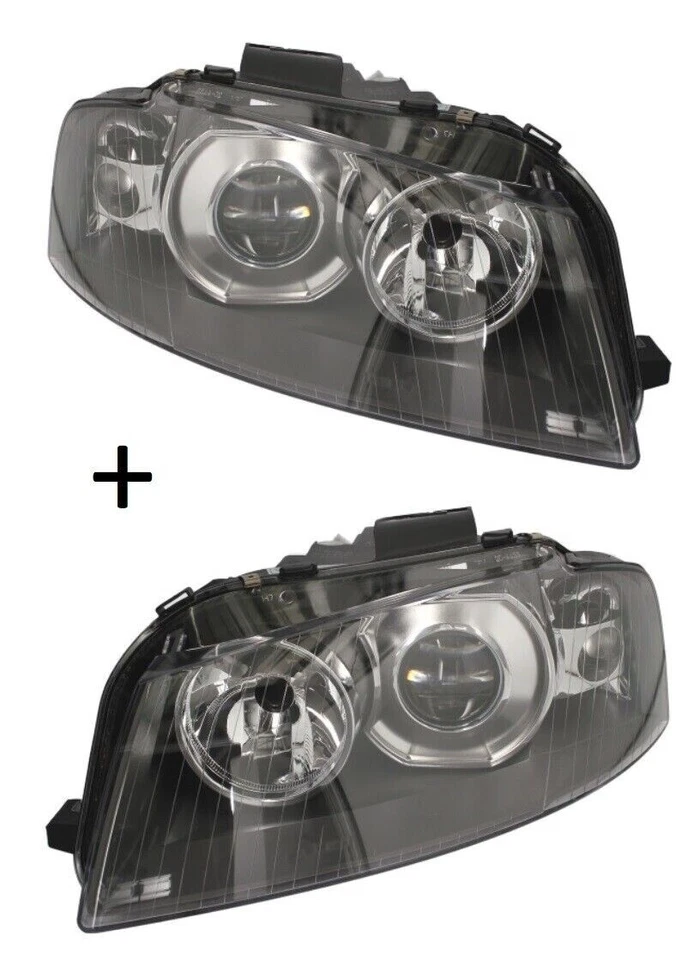 TYC PHARE AVANT DROIT GAUCHE ÉLECTRIQUE + MOTEUR XENON AUDI A3 8P 8PA 2004-10/2005