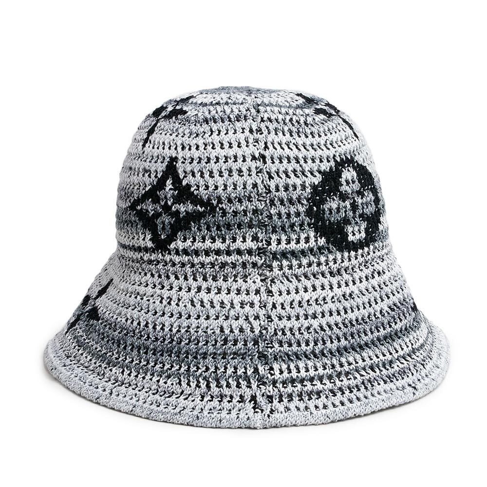 New LOUIS VUITTON MP335S CHAPEAU LV CROCHET STRIPED HAT