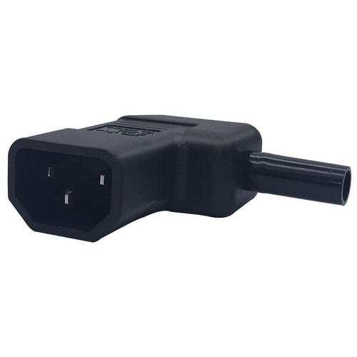 IEC320 C14 Conector de ángulo vertical Recable Hágalo usted mismo Conector de libro C14 - Imagen 4 de 6