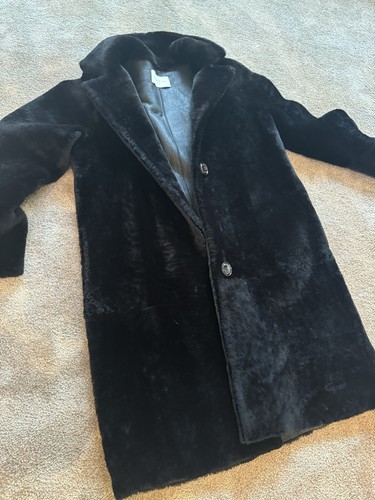 Original Gucci/Sandro Lammfellmantel Mantel 36 S - Bild 6 von 6