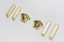 Versace VE 4454 Sunglasses Golden Replacement Temple Side Icon Logo Genuine