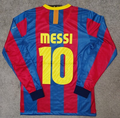 Barcelona 2010/11 Home Messi #10 Rare Futbol Football Jersey