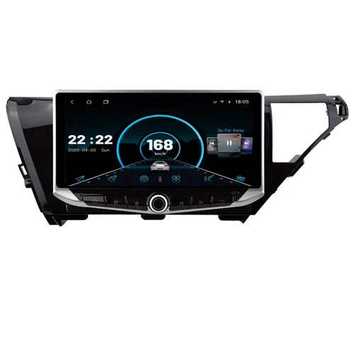 10.88" QLED For Toyota Camry 8 XV 70 2017-20 Car Radio Stereo Carplay BT 4+64GB