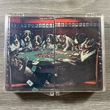 Vintage Redislip Dogs Playing Poker Playing Card (2 Sealed Decks) NEW