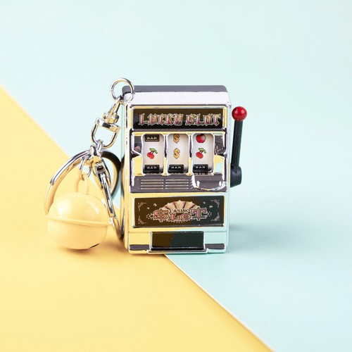 Mini máquina tragamonedas de frutas Lucky Jackpot divertido llavero de cumpleaños regalo juguete educativo - Imagen 18 de 25