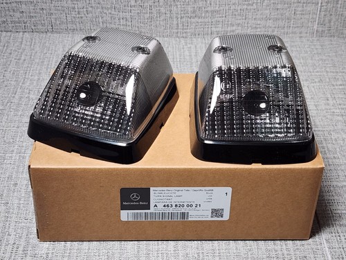 Blinker Weiß Original Mercedes G Klasse W 460 461 463 Set - Bild 2 von 9
