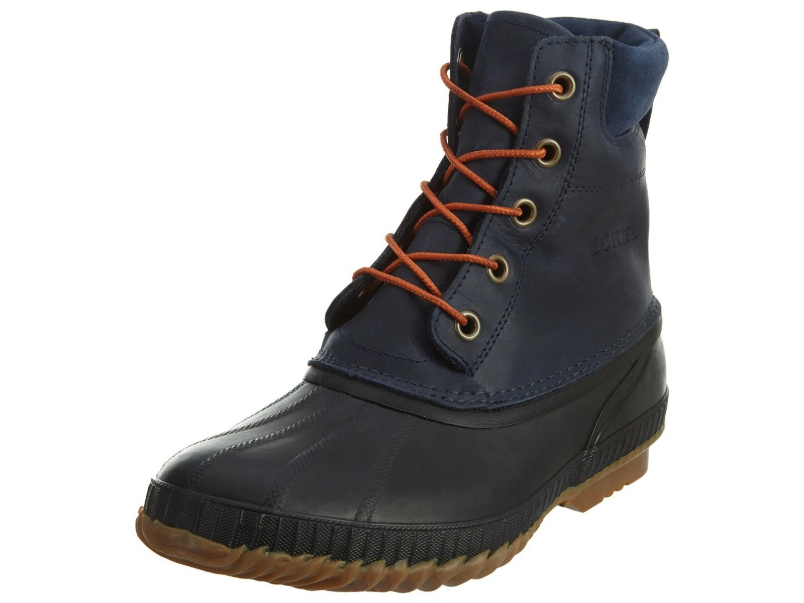Sorel Men's Cheyanne Lace Full Grain Waterproof Duck Boots, US Size 8